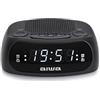Aiwa CR-09J Radiosveglia con doppio allarme, Am/FM PLL con display LED da 0,6