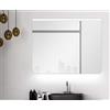 Talos Specchio da bagno a LED Talos Case, 80 x 60 cm