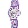 Calypso Orologio Bambina Analogico in Gomma Viola | Movimento al Quarzo, Orologio Bambino, Vetro Minerale ad Alta Resistenza, Impermeabile 5 ATM K5776/6, My First Watch