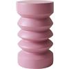 HK LIVING - Tavolino d'appoggio Stoneware - Rosa - Gres