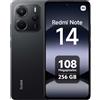 Xiaomi Redmi Note 14 8GB+256GB Telefono Cellulare | Display AMOLED da 6,67" a 120Hz | Fotocamera da 108 MP | Batteria da 5500mAh Senza caricabatterie
