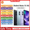 Xiaomi Redmi Note 15 5G Smartphone, NFC Snapdragon 6 Gen 3, Display 6.77" 120Hz, Fotocamera 108MP, Ricarica 45W, Batteria 5520mAh, IP65
