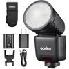 Godox V1 Mid Flash per fotocamera TTL a testa Rotonda 650 fulmini a piena potenza (V1 Mid F)