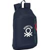 safta BENETTON TOGETHER - Mini zaino per uso quotidiano, ideale per bambini di diverse età, comodo e versatile, qualità e resistenza, 22 x 10 x 39 cm