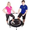 MXL MaXimus Life Rebounder MaXimus Pro - Mini Trampolino Professionale pieghevole, 2 dvd con 7 video d'allenamenti (Inglese), borsa, pesi di sabbia, corde elastiche di resistenza.