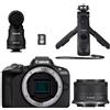 Canon EOS R50 Content Creator Kit Fotocamera Mirrorless APS C 4K WiFi Bluetooth