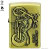 Black Dragon ACCENDINO EDITION CUSTOM MOTORCYCLE 3D EFFECT ' STYLE ZIPPO ' CON FIAMMA ANTIVENTO E RICARICABILE BENZINA | IDEA REGALO
