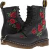Dr. Martens Dr Martens 8 Eye Boot, Anfibi Donna, Black Softy T, 40 EU