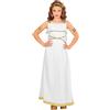 W WIDMANN MILANO Party Fashion - Costume da dea greca per bambini | Abito con corona d'alloro in stile romano per Carnevale e feste a tema