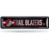 Rico Industries Cartello stradale in metallo NBA Portland Trail Blazers Home Decor (10,2 x 38,1 cm) - ideale per casa, ufficio, camera da letto e grotta uomo - Made in Italy