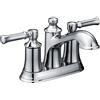 Moen 6802BN Dartmoor two-handle Low ARC rubinetto del bagno, nichel spazzolato, 6802