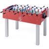 FAS Calciobalilla modello MATCH con aste passanti ROSSO cod 0CAL0025