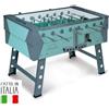 FAS calciobalilla modello RAINBOW con VETRO aste passanti