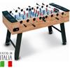 FAS Calciobalilla modello CLUB aste passanti colore faggio senza gettoniera