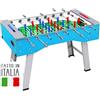 FAS Calciobalilla modello SMART aste passanti colore azzurro