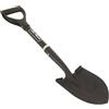 SPACE-SHOP MINI PALA VANGA IN ACCIAIO XT ALL BLACK PER CERCAMETALLI METAL DETECTOR GARRETT