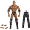 Mattel WWE - Personaggio Elite The Rock, action figure Wrestlemania alta 15+ cm con 15 punti di articolazione e accessori, tecnologia TrueFX, giocattolo per bambini, 8+ anni, HKP13