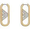 Emporio Armani Orecchini da donna in acciaio inossidabile o ottone, con chiusura a cerchio o Huggie