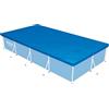Bestway 58107-6 Copertura per piscine fuori terra rettangolari da 400x211 cm