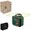 Bosch Livella laser PLL 360-1G (laser verde a 360°, autolivellante, precisione ±0,4 mm/m, batteria ricaricabile agli ioni di litio integrata, ricarica USB-C®, in confezione di cartone E-commerce)