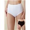MarcLuis 3 Slip Donna In Cotone Elasticizzato Vita Alta