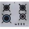 Electrolux PRONTA CONSEGNA - SPEDIZIONE IMMEDIATA Electrolux KGU643723Z Piano Cottura da Incasso a Gas 60 cm 4 Fuochi Vertical Flame Acciaio Inox EasyClean Ultraflat line Serie 700