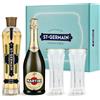 St-Germain Hugo Cocktail Kit Con Liquore Ai Fiori Di Sambuco 70Cl / 700Ml, Prose