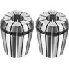 QUARKZMAN 2 Pezzi Mandrino A Molle ER32 1/2 Acciaio Per Molle 65Mn Di Precisione Per Fresatura CNC Tornio Utensile