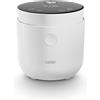Lauben LOW Sugar Rice Cooker, Cuociriso con funzione a basso contenuto di zucchero, capacità 1,5 l, timer, funzione di mantenimento in caldo, contenitore interno lavabile in lavastoviglie (Bianco)