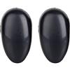 Sonew Copriorecchie Paraorecchie per il Nuovo Motore a Razzo per la Colorazione dei Capelli Doccia Accessori da Bagno e da Bagno Salone da Bagno Nero Auricolare Impermeabile