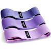 Suright Elastici Fitness, Fasce Elastico Palestra in Tessuto con 3 Livelli di Resistenza, Bande Elastiche Fitness Antiscivoli per Fitness, Esercizi Glutei, Pilates, Yoga, Palestra(3 Pezzi)