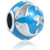 JCaleydo G 37 Charm Compatibile con Bracciale Pandora