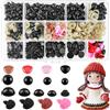 HavaCue ㅤ HavaCue 320 Pezzi Occhi Amigurumi Colore Amigurumi Kit Occhi 6-12mm Occhi per Pupazzi Plastica Occhi di Sicurezza per Amigurumi con Rondelle per Animali all'Uncinetto Bambola Pupazzo Peluche