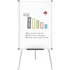 VIZ-PRO Lavagna Magnetica Cavalletto Treppiedi Easy Lavagna a fogli mobili 90 x 60 cm