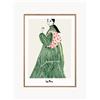 POSTER & FRAME Stampa digitale incorniciata Green Coat