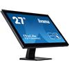 iiyama iiyama ProLite T2752MSC-B1 - Monitor a LED - 27 - touchscreen - 1920 x 1080 Full HD (1080p) @ 60 Hz - IPS - 400 cd/m² - 1000:1 - 5 ms - HDMI, DisplayPort - altoparlanti - nero, opaco T2752MSC-B1