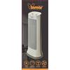 Bimar HP110 Stufetta elettrica a Colonna, Termoventilatore Elettrico da 1500W a Basso Consumo, Termostato Regolabile e 2 Potenze di Riscaldamento, Corpo in Plastica con Maniglia Integrata