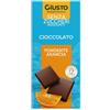 Giusto Senza Zucchero Cioccolato Fondente Arancia 85 G