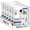 PERFECT FIT Cibo secco per adulti indoor per gatti adulti a partire da 1 anno - pollo, 750 g (6 bustine)