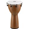 Meinl Percussion Djembe (tutte le stagioni) con guscio e testa sintetici, serie Alpine - NON MADE IN CHINA - 12 Medium Size tuned meccanicamente, 2 ANNI (ADJ12-BW)