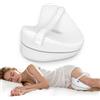 LITSPOT Oreiller de Jambe Oreiller de Genou Ergonomique en Mousse à Mémoire de Forme avec Cinturino Regolabile pour Dormir pour Soulager la Pression - Hanches, Jambes, Genoux, Blanc