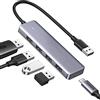 UGREEN Hub USB 3.0 4 Porte, Adattatore Multiporta 5Gbps per PC, PS5, MacBook Pro Air, Xbox X/S, PS4, XPS 15, Compatibile con Hard Disk, Mouse, Tastiera, Chiavetta, Stampante