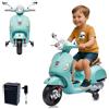 JAMARA Ride-on Vespa GTS 125 Mintgrün Li-Power 12.6