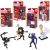 Skibidi Toilet Deluxe Season 2 1380S2-4 - Statuine Variant to Collect Dark TV Man, Detainer Astro Toilet, Beserker Skibidi Mutant, Skibidi Toilet - Giocattolo da collezione per bambini dai 13 anni in
