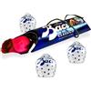 NARAMAKI Baci Perugina Idee Regalo Compleanno - Tubo Cioccolatini Baci Perugina 37,5gr + Bocciolo Rosa Petali In Legno | Regalo Uomo|Donna (Bocciolo Rosso)