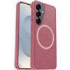 OtterBox Cover per Samsung Galaxy S25 Symmetry Seires Clear con Magneti, resistente a shock e cadute fino; sottile, testata 3x norme MIL-STD 810G, Rosa