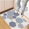 Xemnys Zerbino Antibatterico, Tappeto ingresso 60 Strati Strappabili, Decontaminante Adesivo, in PE, Non Necessita lavaggio, per interni, Cucina, Porta Anteriore, Posteriore, Animali(40 x 60cm)