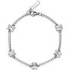 Brosway Bracciale Donna, Bracciale Rigido in Argento e Infinite White | Collezione Fancy - FIW06