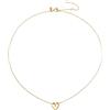 Breil, Collezione B&ME, Collana Donna, Catenina con Pendente a Cuore in Acciaio Lucido, Chiusura a Moschettone, Lunghezza Regolabile fino a 42 cm, Idea Regalo Donna