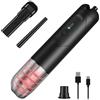 KACNON 10000-15000PA Aspirapolvere a mano & 50000-90000 giri/min, ventola di polvere elettrica 2 in 1, aspirapolvere per auto e spray ad aria compressa elettrica (2 marce, 120 W, batteria 8000 mAh